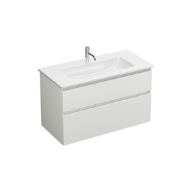 Plan de toilette en céramique avec meuble sous-vasque SGHF103 - burgbad