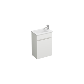 Plan de toilette en pierre de synthèse avec meuble sous-vasque SGIE042 - burgbad